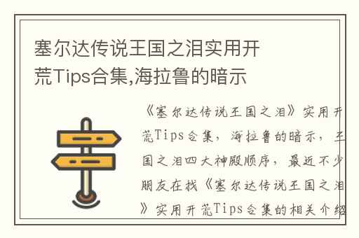 塞尔达传说王国之泪实用开荒Tips合集,海拉鲁的暗示